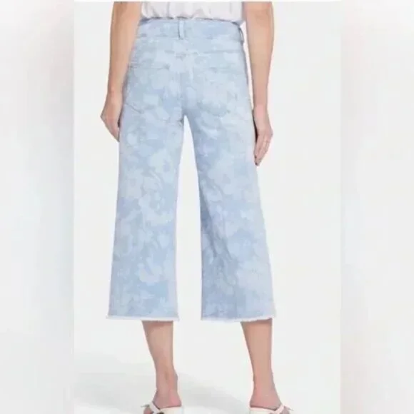 NYDJ Major Marian Annabella Print Capri Jean. Sz: 10 - Picture 13 of 14